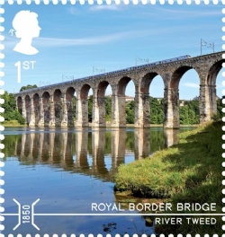 Bridges Royal Border Bridge Stamp