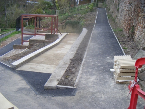 Disabled Access to Castle Vale Park from Tweed Street Disabled Access to Castle Vale Park from Tweed Street