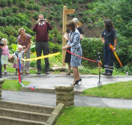 Duchess Re-opens Berwick Parks - 31 July 2014.